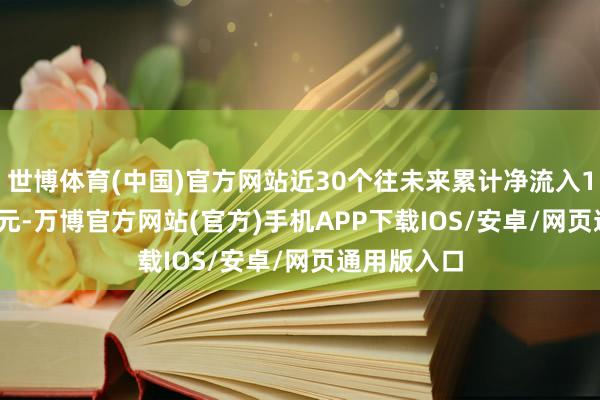 世博体育(中国)官方网站近30个往未来累计净流入1371.33万元-万博官方网站(官方)手机APP下载IOS/安卓/网页通用版入口