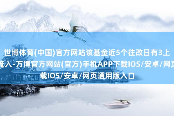 世博体育(中国)官方网站该基金近5个往改日有3上帝力资金净流入-万博官方网站(官方)手机APP下载IOS/安卓/网页通用版入口